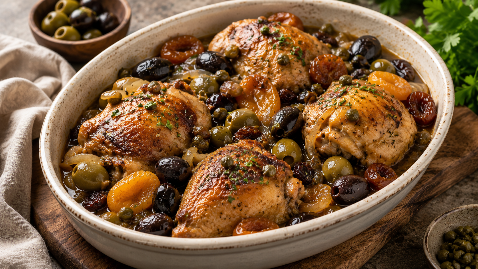 Chicken Marbella