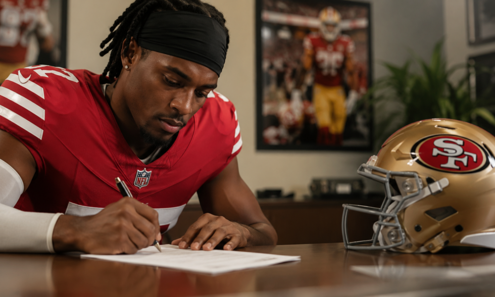 49ers Austen Pleasants ERFA Tender