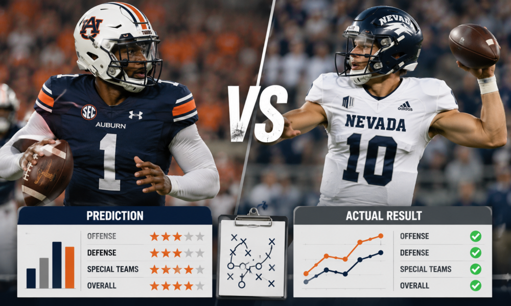 Auburn vs Nevada Prediction