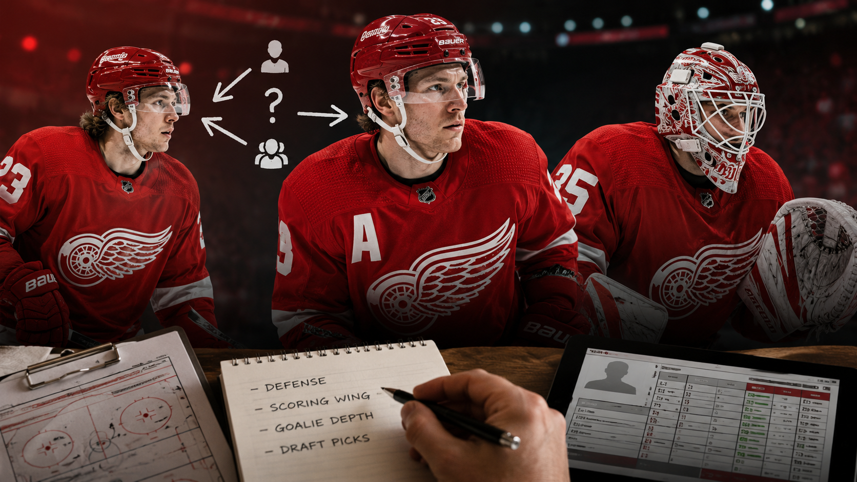 Red Wings Trade Rumors