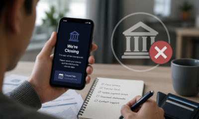 Zero Banking App Closing
