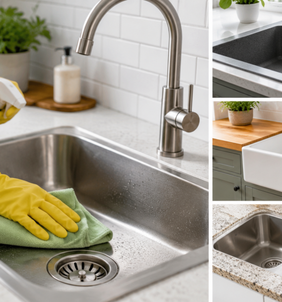 Clean a Kitchen Sink