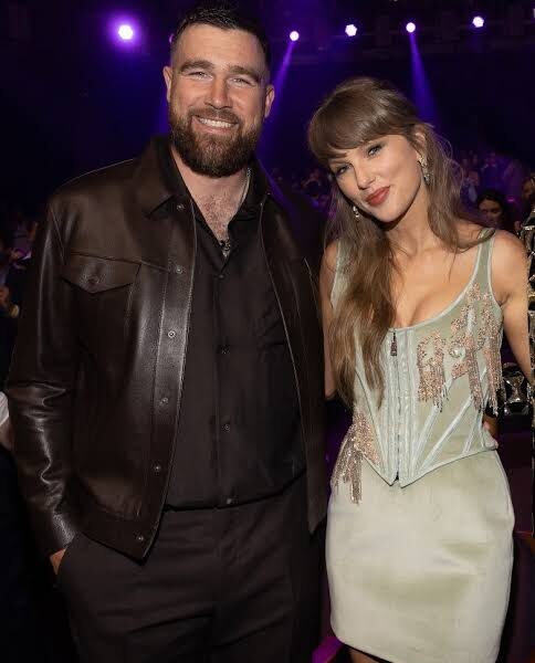 Taylor Swift and Travis Kelce